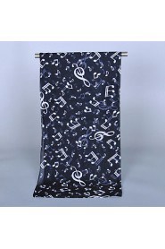 Women's Chiffon Colorful Print Scarf