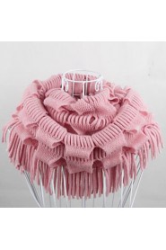 Women's Hollow Tassel Wrap Scarf 180*100cm