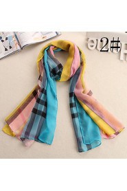 Women Chiffon Scarf , Vintage/Cute/Party/Work/Casual