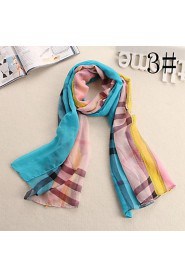 Women Chiffon Scarf , Vintage/Cute/Party/Work/Casual