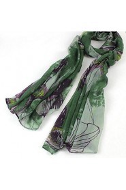 Women Cotton Blend Scarf , Work/Casual