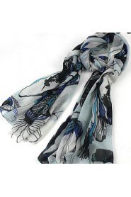 Women Cotton Blend Scarf , Work/Casual