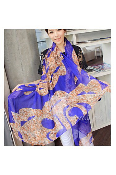 Korean Spell Color Fashion New Leopard Print Scarf Scarves