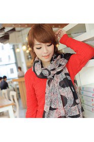 Korean Spell Color Fashion New Leopard Print Scarf Scarves