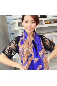 Korean Spell Color Fashion New Leopard Print Scarf Scarves