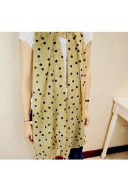 Women Wave point dot Chiffon Scarf