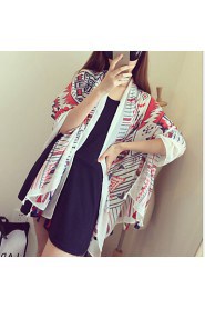 New Winter Wind National Cotton Printed Totem Shawl Scarves