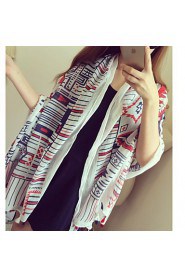 New Winter Wind National Cotton Printed Totem Shawl Scarves