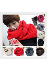 Women Cute Bright clove Wool knitting Shawl