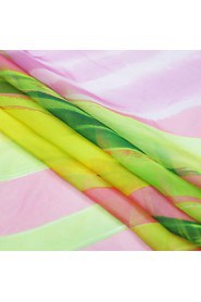 Female Summer Beach Towel Sunscreen Long Section Of Chiffon Scarf Shawl Korean Multicolored Scarves