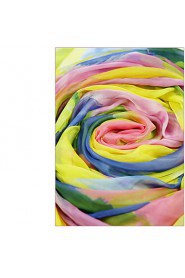 Female Summer Beach Towel Sunscreen Long Section Of Chiffon Scarf Shawl Korean Multicolored Scarves