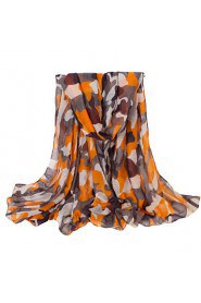 Women Voile Cotton Scarf , Vintage/ Work/ Casual