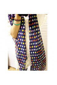 Women's Chiffon Dot Scarf