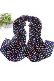 Women's Chiffon Dot Scarf