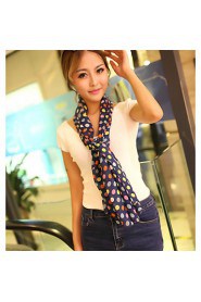 Women's Chiffon Dot Scarf