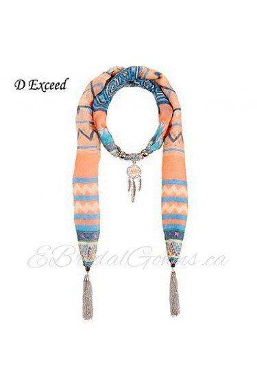 Bohemian Printed Dreamcatcher Pendant Scarves Womens Scarfs Fashionable Pendant Winter Scarves Free Shipping