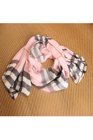 Plaid Scarves Shawls And Super Long Lattice Chiffon Scarves Of England