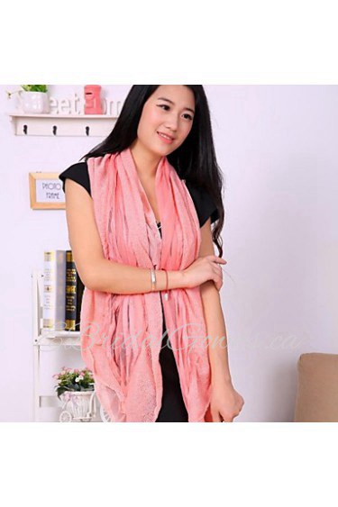 Women Cotton/Silk Scarf , Casual