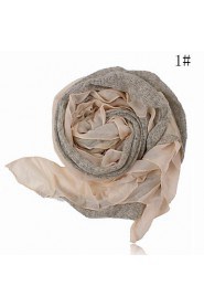 Women Cotton/Silk Scarf , Casual