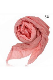 Women Cotton/Silk Scarf , Casual