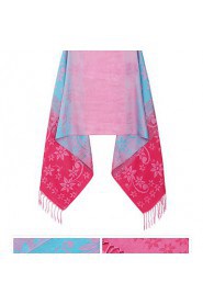 Fashion Jacquard Scarf Maya ethnic Patterns Oversized Cashmere Winter Big Size scarves Thick Tassel Shawl WJS-0001