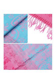 Fashion Jacquard Scarf Maya ethnic Patterns Oversized Cashmere Winter Big Size scarves Thick Tassel Shawl WJS-0001