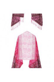 Fashion Jacquard Scarf Maya ethnic Patterns Oversized Cashmere Winter Big Size scarves Thick Tassel Shawl WJS-0001