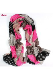 Women's Fashion 100% Wool Printed Scarf