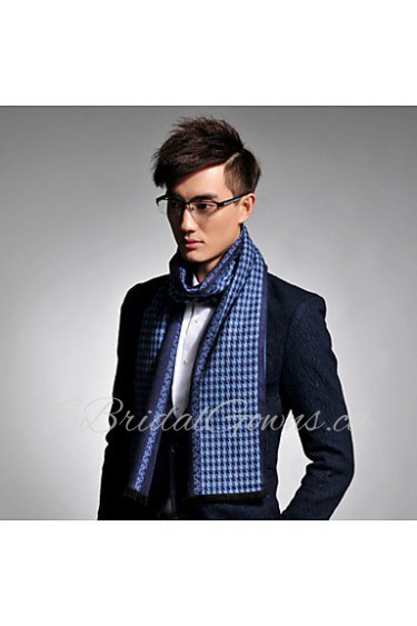 Men Wool Blend Scarf , Work