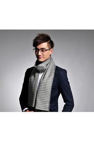 Men Wool Blend Scarf , Work