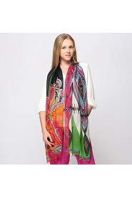 Zizhen Women's Casual Silk Scarf