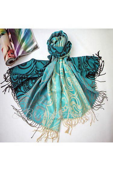 New Model Floral Print Double Use Silk Air Conditions Scarf