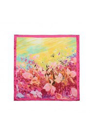 Women Satin Scarf , Cute/Work/Casual