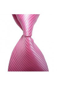 Men's Striped Microfiber Tie Necktie With Gift Box (12 Colors Available)