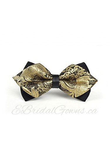 Men Vintage/Party/Work/Casual Bow Tie , Polyester