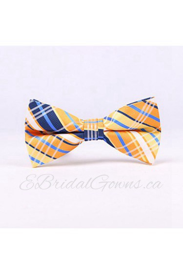 The Scottish plaid bow ties