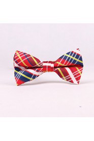 The Scottish plaid bow ties