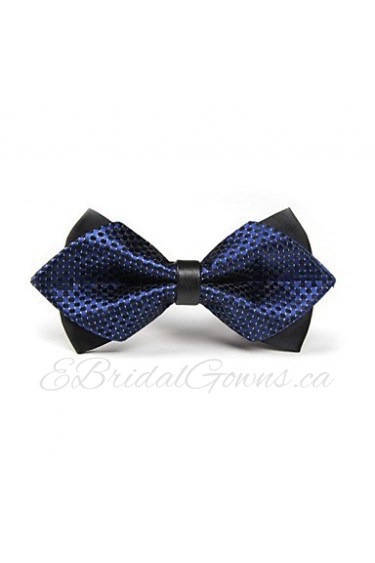 Men Vintage/Party/Work/Casual Bow Tie , Polyester