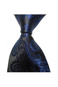 Men's Paisley Microfiber Tie Necktie With Gift Box (13 Colors Available)