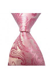 Men's Paisley Microfiber Tie Necktie With Gift Box (13 Colors Available)