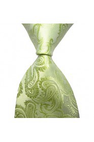 Men's Paisley Microfiber Tie Necktie With Gift Box (13 Colors Available)