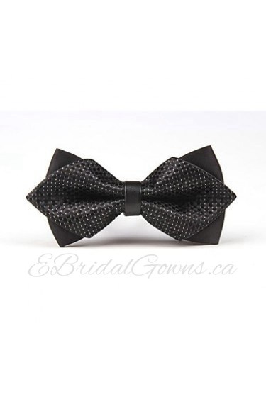 Men Vintage/Party/Work/Casual Bow Tie , Polyester