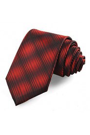 Men's Striped Gradual Color Tie Suits Necktie Wedding Party Holiday Business With Gift Box (2 Colors Available)