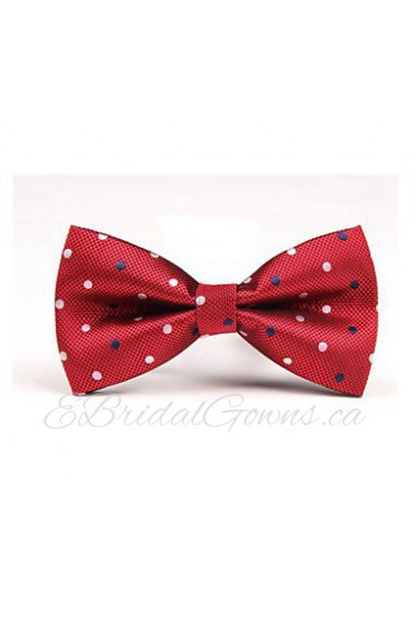 Men Vintage/Party/Work/Casual Bow Tie , Polyester