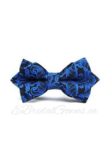 Unisex Vintage/Party/Work/Casual Bow Tie , Cotton Blend