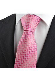 Men's Diamond Pattern Novelty Microfiber Tie Necktie With Gift Box (5 Colors Available)