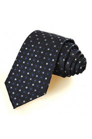 Men's Bohemian Floral Checked Formal Microfiber Tie Necktie Formal With Gift Box (5 Colors Available)