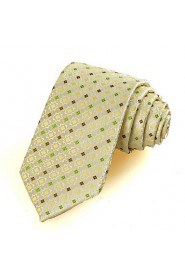 Men's Bohemian Floral Checked Formal Microfiber Tie Necktie Formal With Gift Box (5 Colors Available)