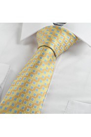 Men's Lucky Ancient Coin Pattern Microfiber Tie Necktie Formal With Gift Box (4 Colors Available)