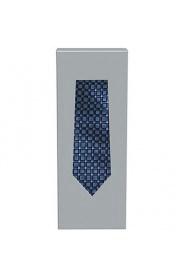 Men's Navy Blue Tie Wedding/Party/Work/Casual Necktie With Gift Box